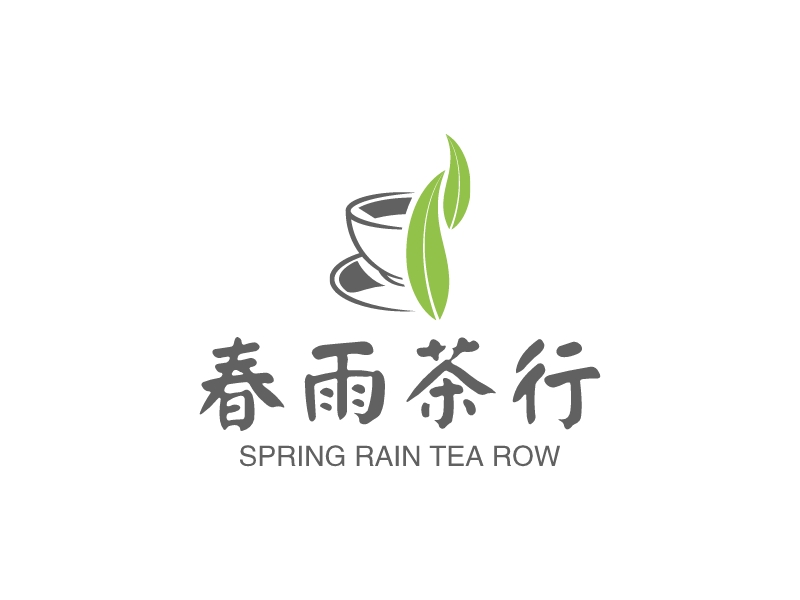 春雨茶行 Logo Maker - Design 春雨茶行 logos online