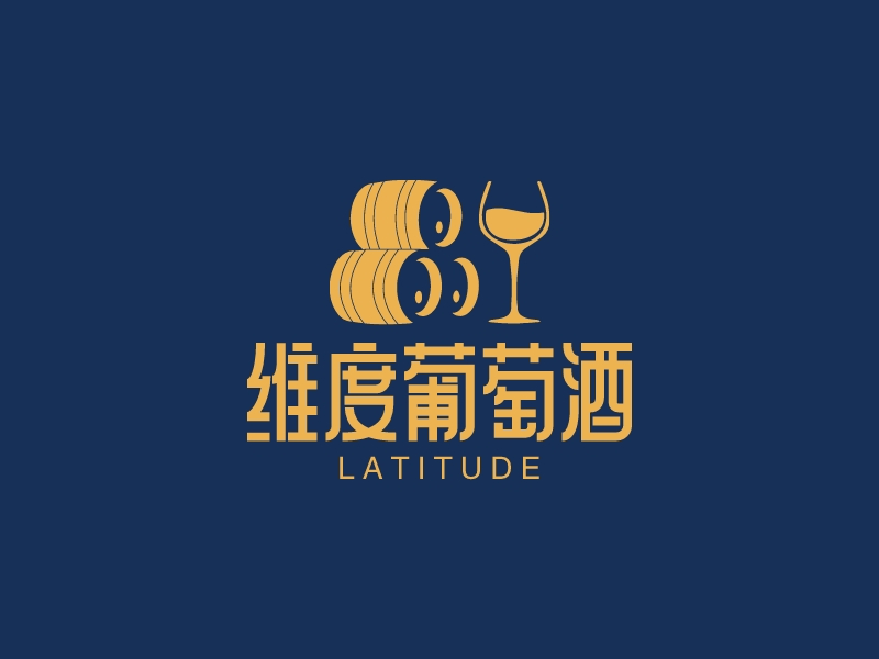 红酒logo设计