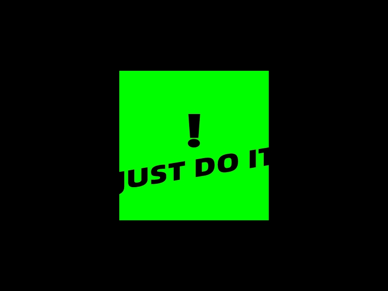 JUST DO IT Logo Maker - Design JUST DO IT logos online