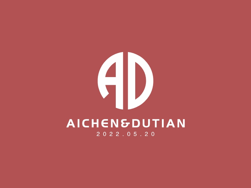 AICHEN&DUTIANLOGO设计