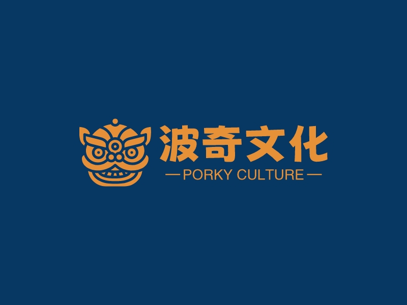 波奇文化logo设计