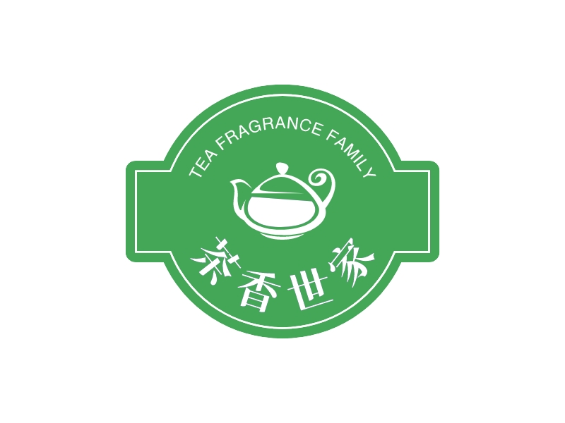 茶香世家logo设计