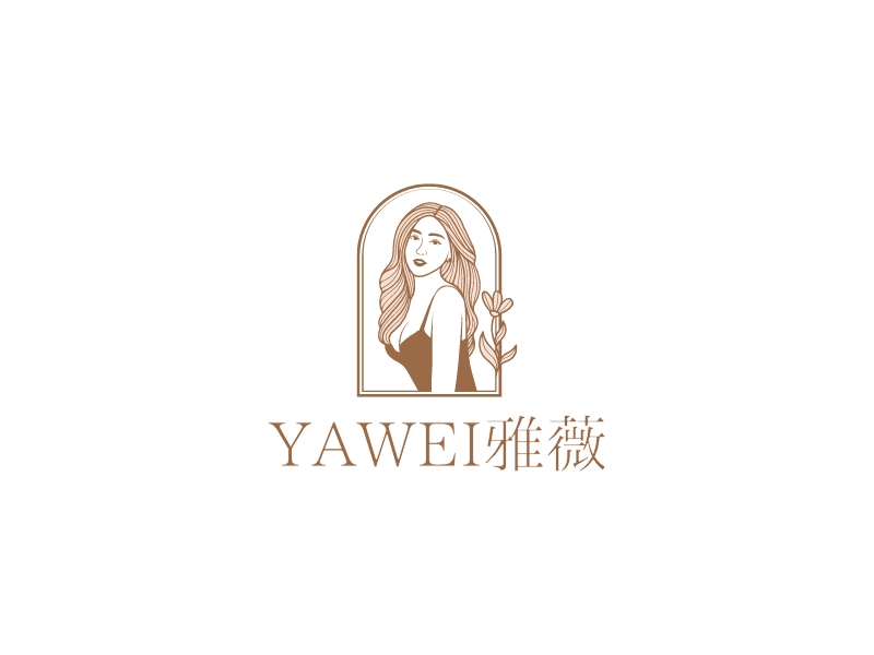 YAWEI雅薇logo设计