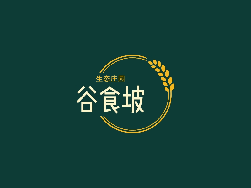 谷食坡LOGO设计