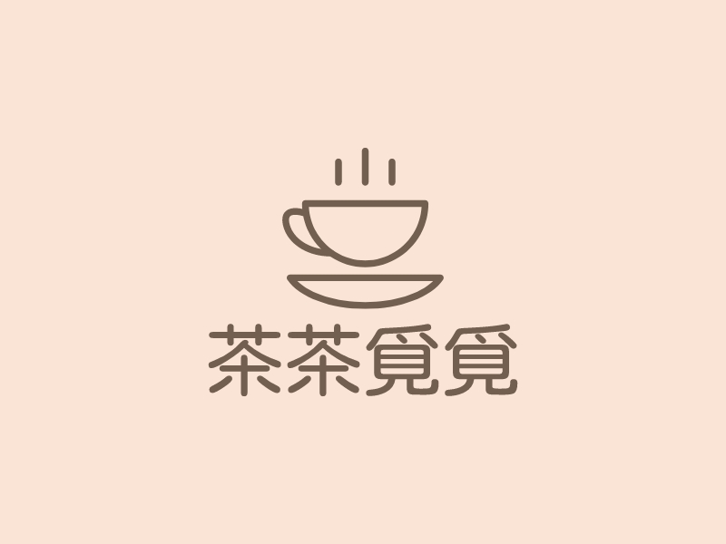 茶茶觅觅logo设计