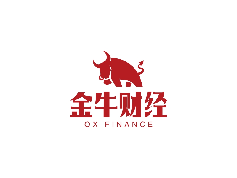 金牛财经logo设计
