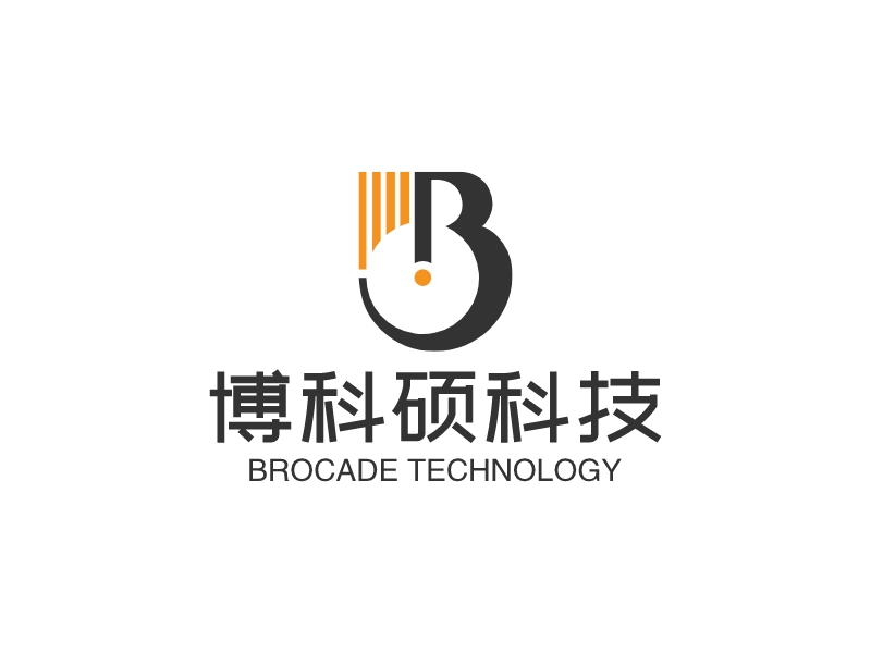 博科硕科技logo设计