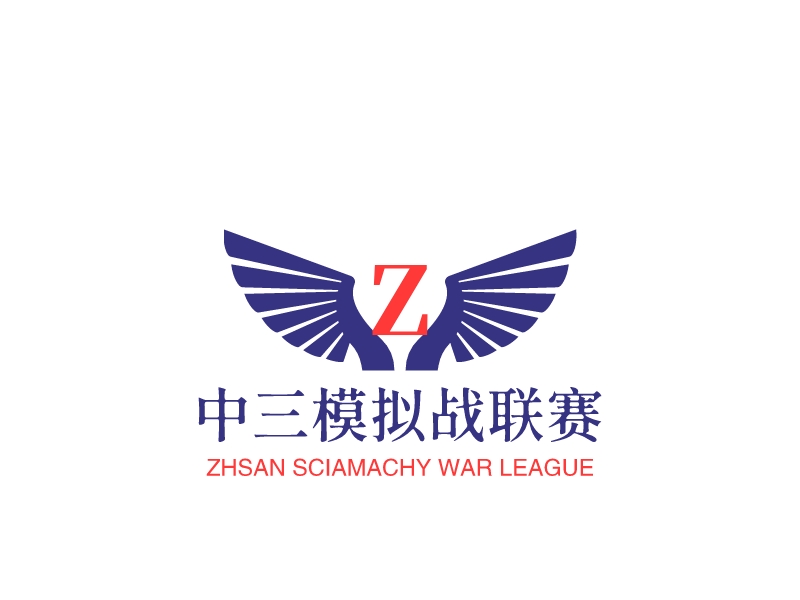 中三模拟战联赛logo设计 - 标小智