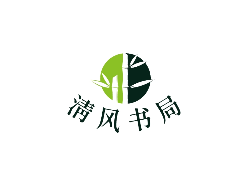 清风书局logo设计 - 标小智