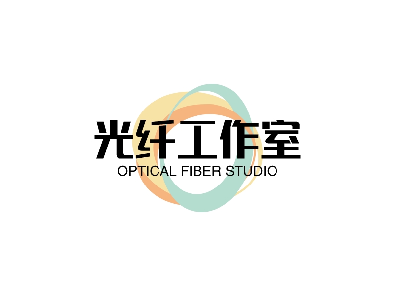 光纤logo设计素材，光纤logo图片png创意模板在线制作 - 标小智