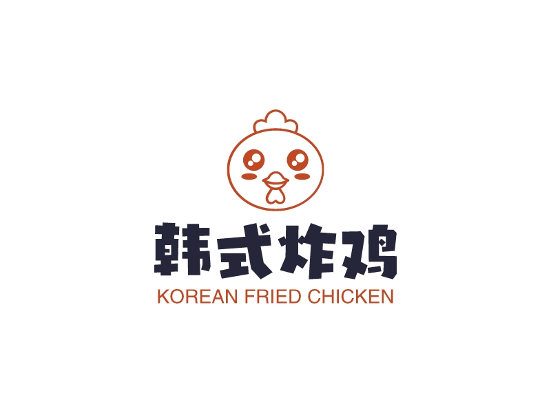 韩式炸鸡 logo | 一键设计餐饮小吃 logo - 标小智