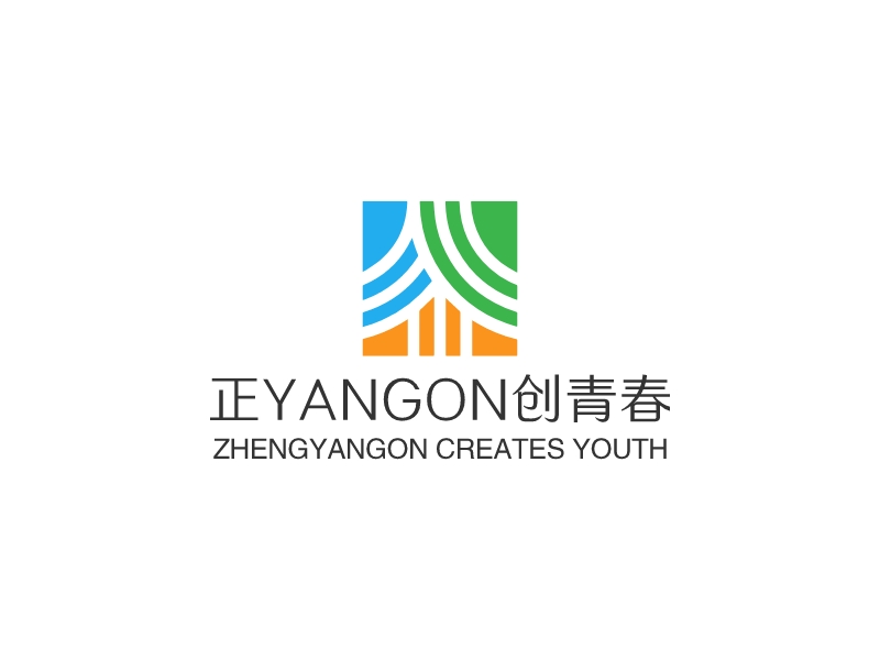 正YANGON创青春 logo | 一键设计 logo - 标小智