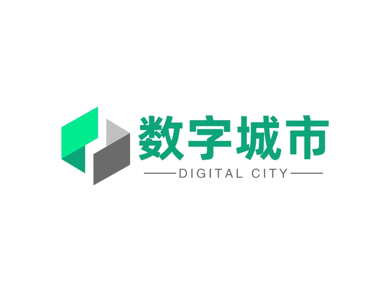 数字城市logo设计