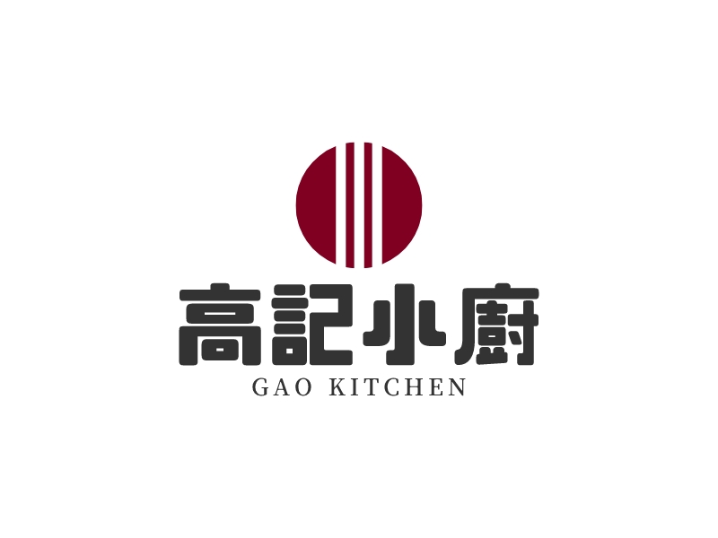 高记小厨logo设计