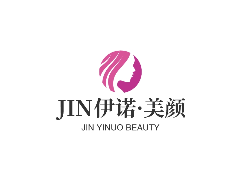 JIN  伊诺·美颜logo设计