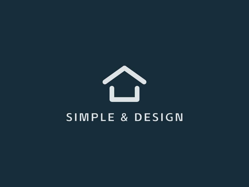 SIMPLE & DESIGN logo | 一键设计小清新 logo - 标小智