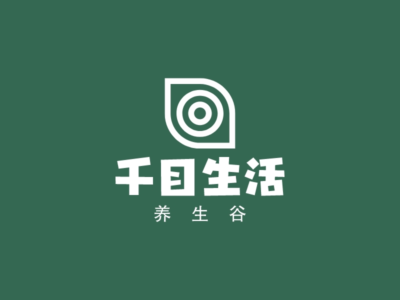 千目生活logo设计