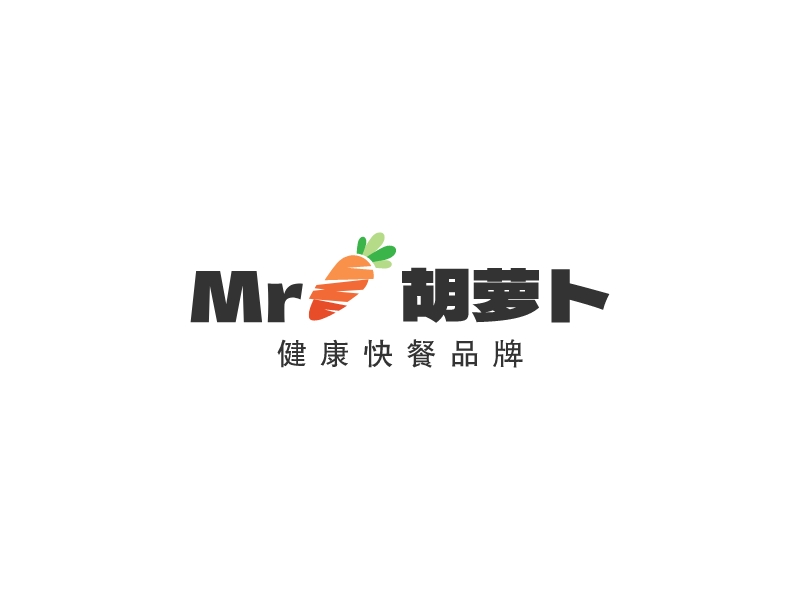 Mr 胡萝卜logo设计