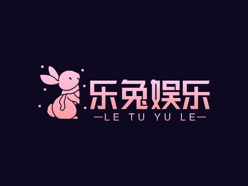 乐兔娱乐logo设计