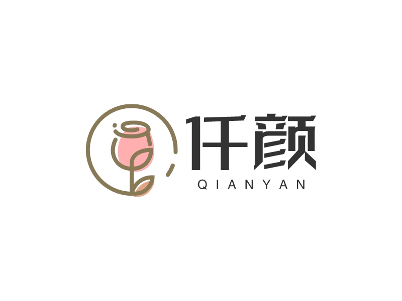 仟颜logo设计 - 标小智