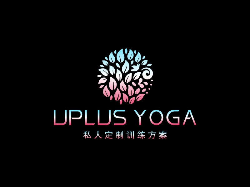 UPLUS YOGAlogo设计