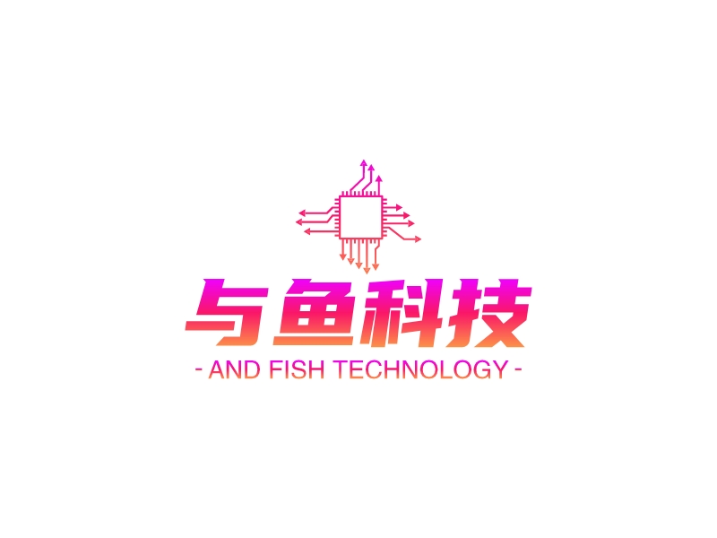 与鱼科技 logo | 一键设计it科技 logo - 标小智