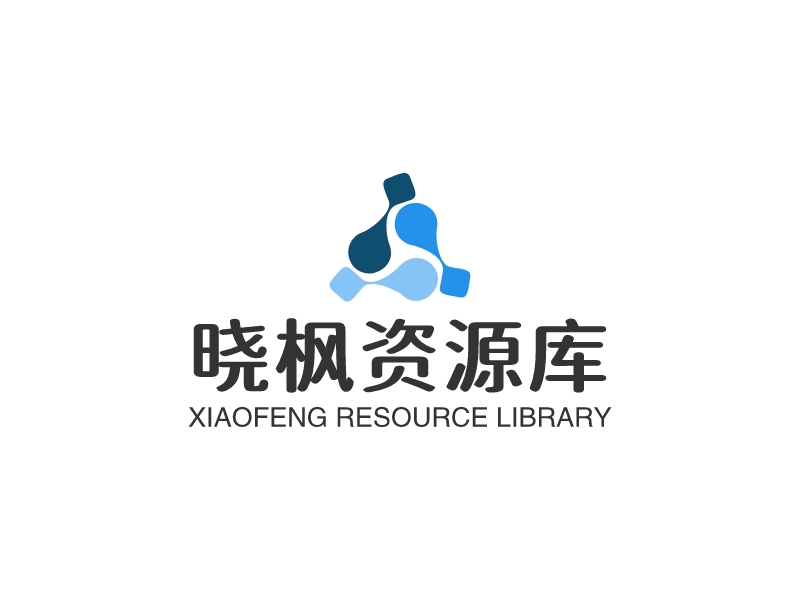 晓枫资源库 logo | 一键设计it科技 logo - 标小智