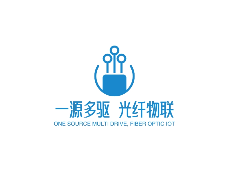 光纤logo设计素材，光纤logo图片png创意模板在线制作 - 标小智