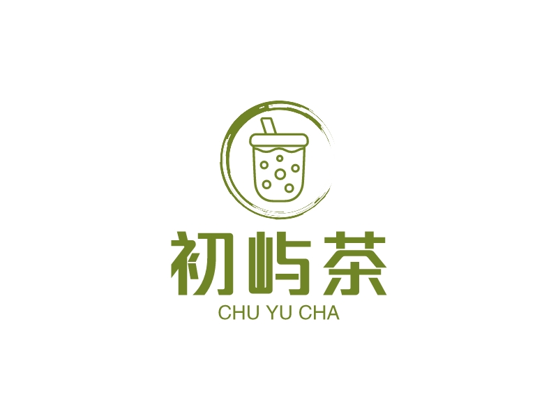 初屿茶logo设计