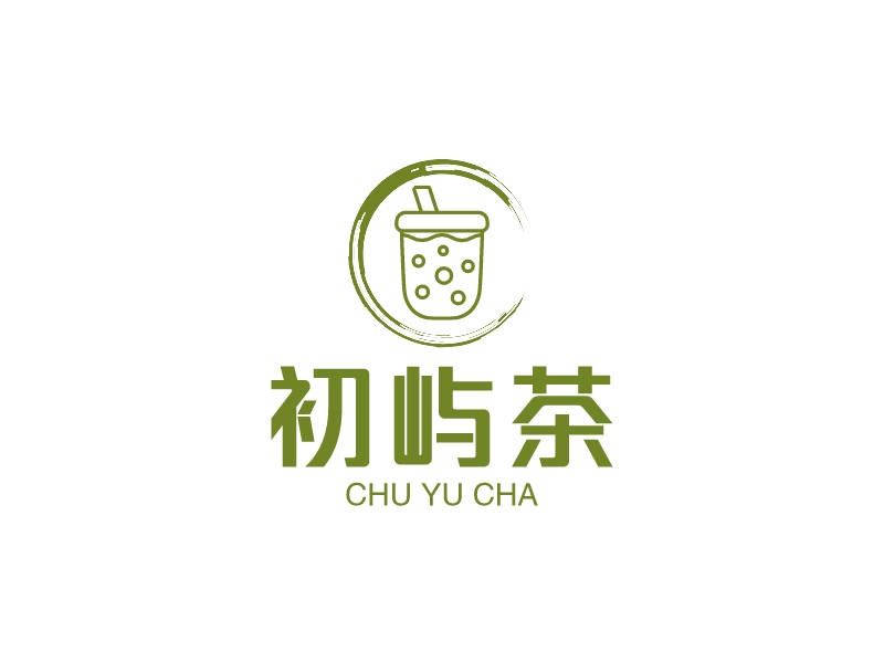 初屿茶logo设计