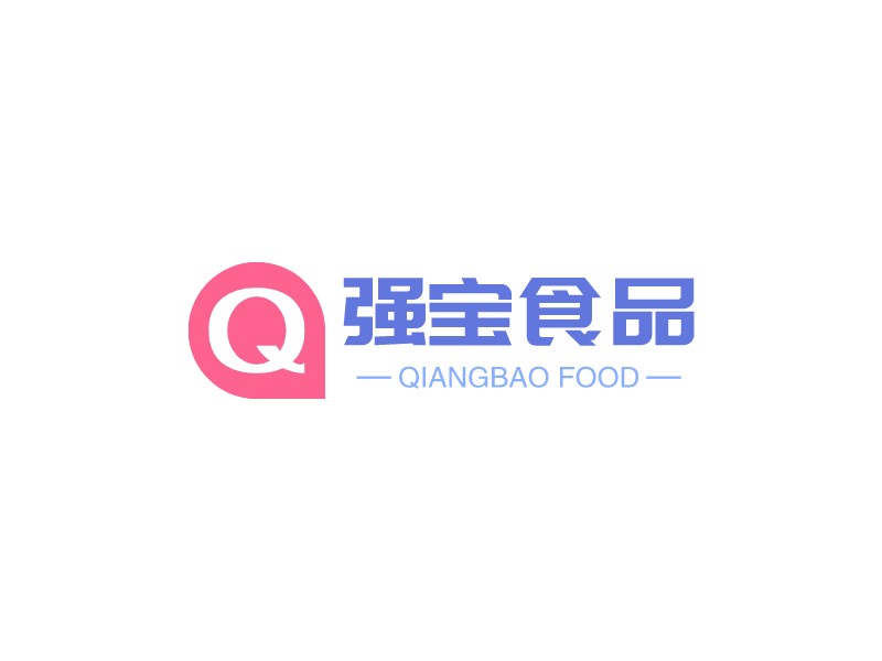 强宝食品 logo | 一键设计 logo - 标小智