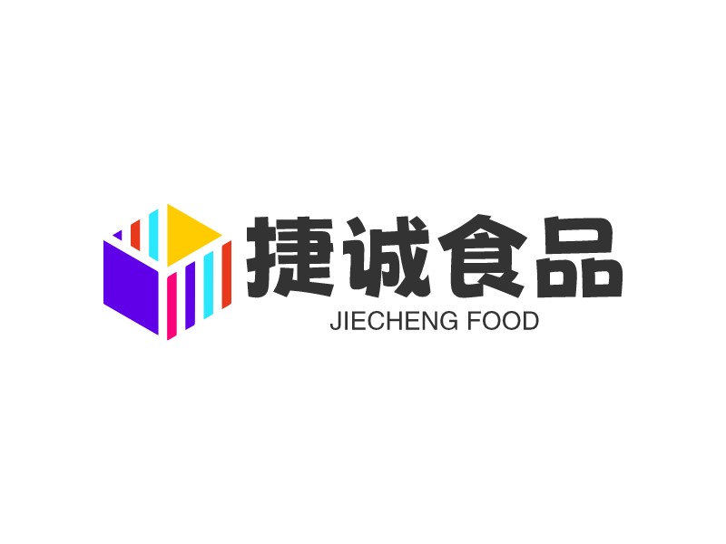捷诚食品logo设计 - 标小智