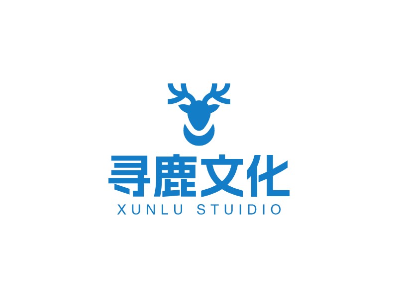 寻鹿文化logo设计