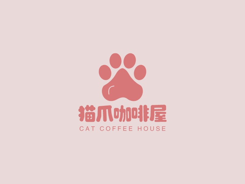 猫爪logo设计素材,猫爪logo图片png创意模板在线制作 - 标小智