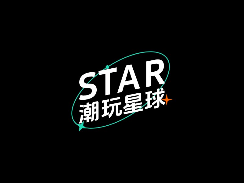 STAR 潮玩星球LOGO设计