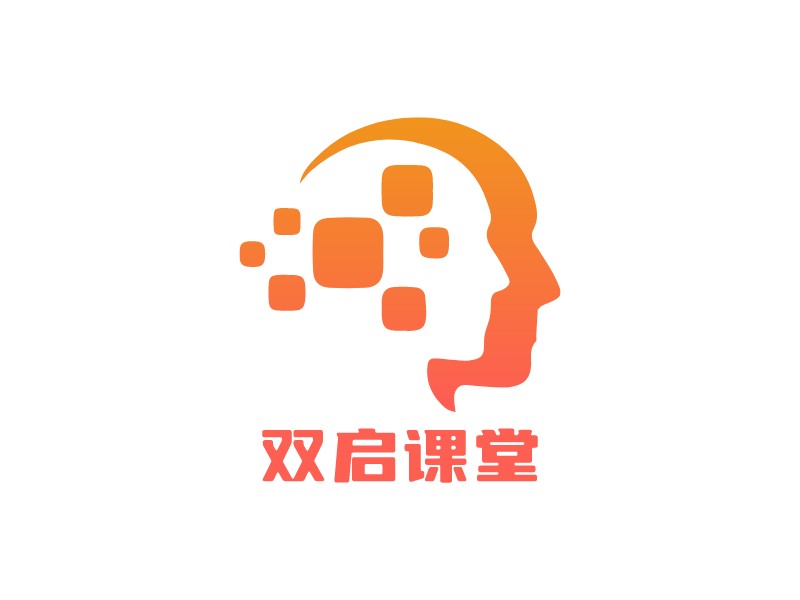 双启课堂logo设计 - 标小智