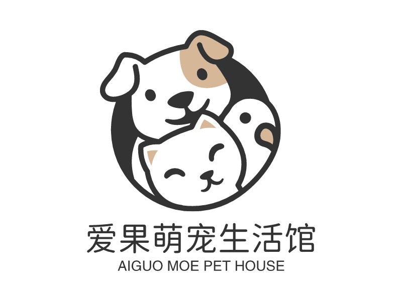 爱果萌宠生活馆 logo | 一键设计宠物生活 logo - 标小智