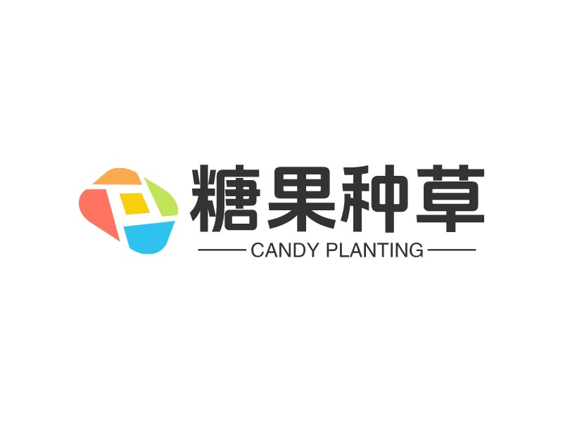 糖果种草logo设计