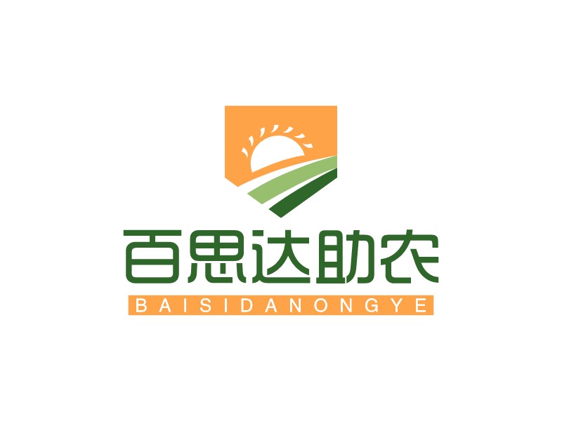 百思达助农Logo设计