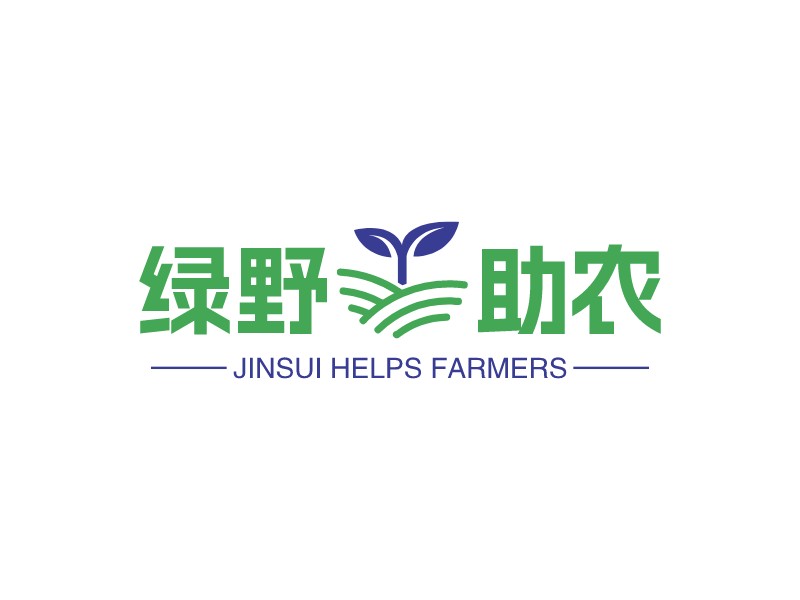 绿野助农Logo设计