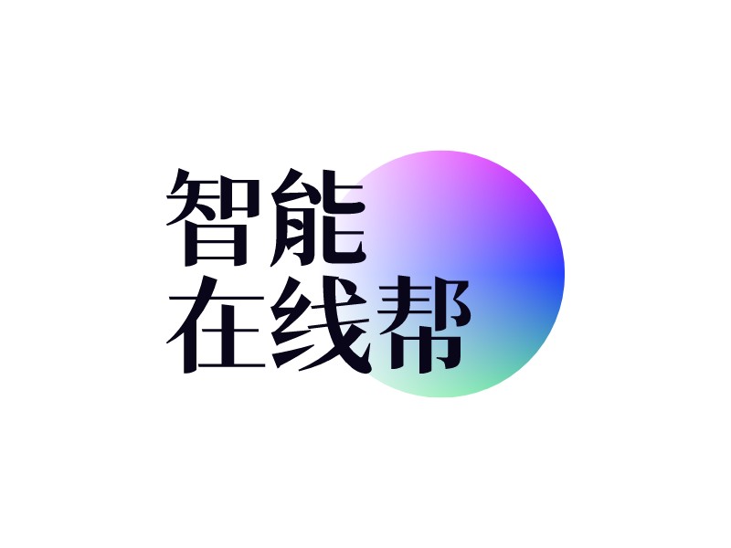 极简色块logo设计