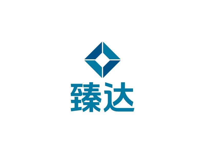臻达 logo | 一键设计能源化工 logo - 标小智