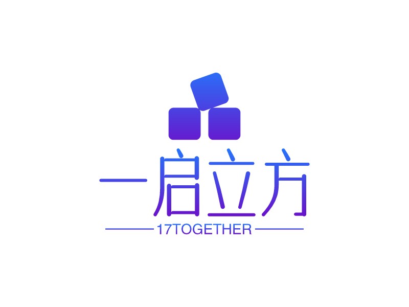 壹启立方 logo | 一键设计it科技 logo - 标小智