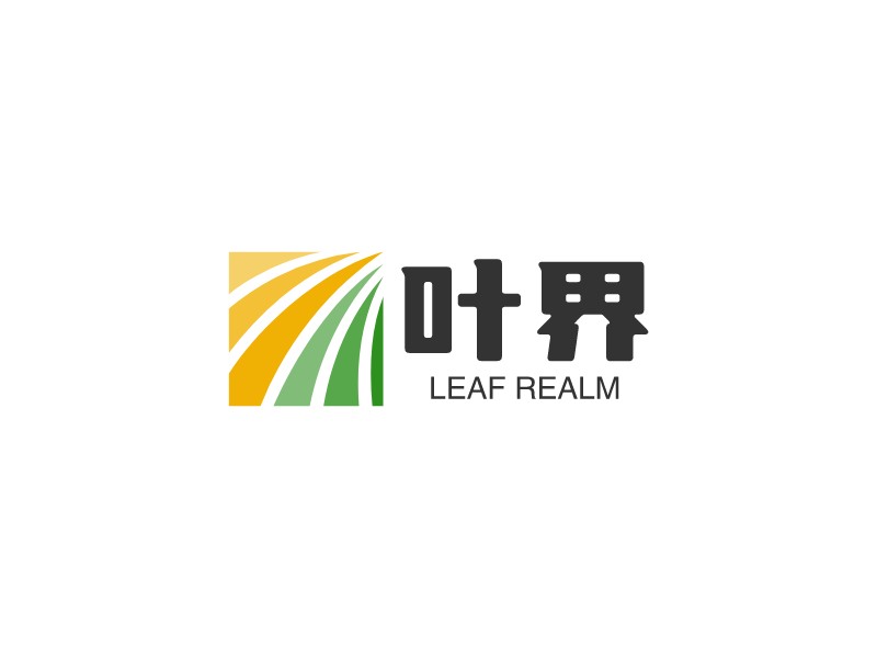 叶界 logo | 一键设计农业环保 logo - 标小智