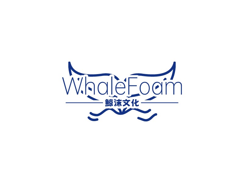 Whale Foam logo | 一键设计 logo - 标小智