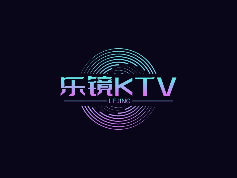 乐镜KTV logo | 一键设计休闲娱乐 logo - 标小智