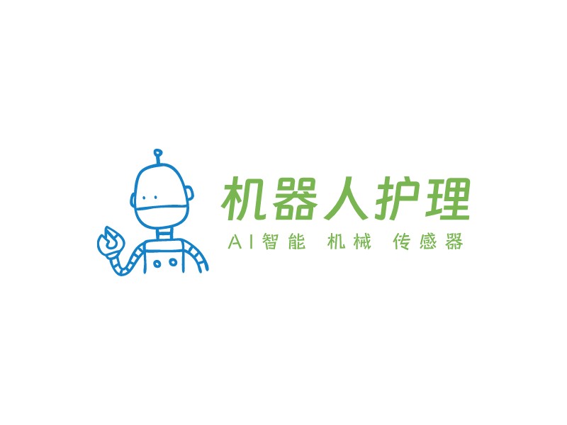 机器人护理logo设计